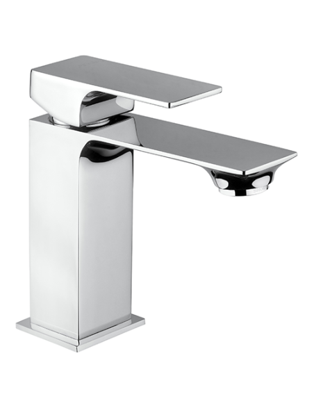 Rubinetto Miscelatore monoforo per lavabo serie Polo Piralla con scarico automatico 0PL00088A22 cromato - Kallea