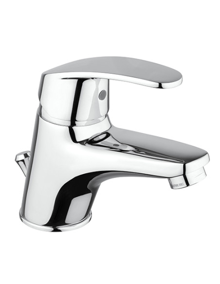 Set Rubinetti Piralla per lavabo e bidet con scarico automatico serie Fenix cromato - Kallea