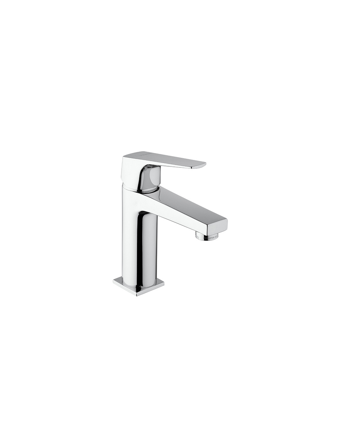 Rubinetto Miscelatore monoforo per lavabo serie Ice Piralla con scarico  automatico 0IE00088A22 cromato