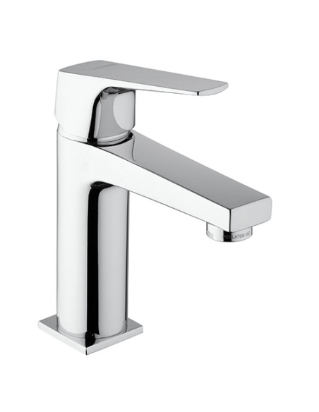 Set Rubinetti Piralla per lavabo e bidet con scarico automatico e doccia incasso con deviatore serie Ice cromato - Kallea