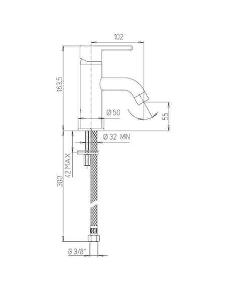 Set Rubinetti Jacuzzi per lavabo e bidet con pilette click clack incluse serie Sunrise cromato - Kallea