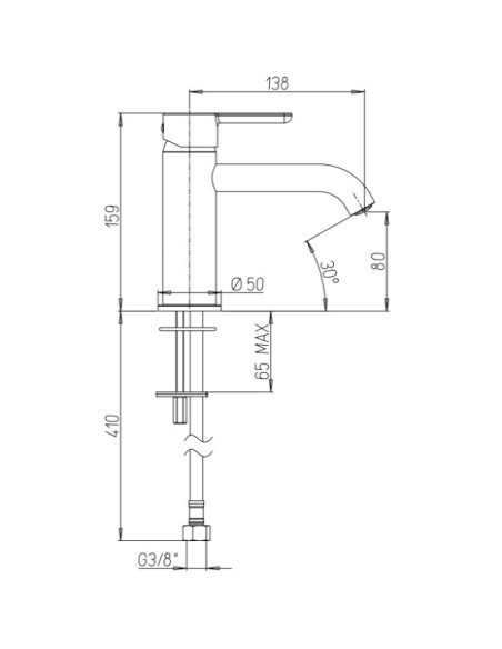 Set Rubinetti Jacuzzi per lavabo e bidet con pilette click clack incluse e doccia incasso con deviatore serie Sunrise YO nero...