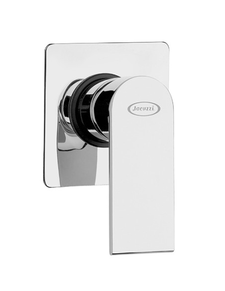 Set Rubinetti Jacuzzi per lavabo e bidet con piletta click clack inclusa serie Wind e doccia incasso cromato - Kallea