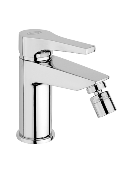 Set Rubinetti Jacuzzi per lavabo e bidet con piletta click clack inclusa e doccia incasso con deviatore serie Light cromato -...