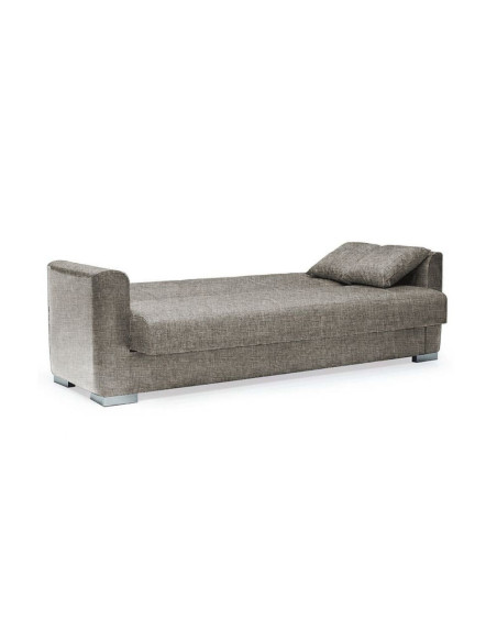 Divano letto Manhattan con contenitore beige - Kallea