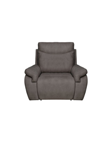 Poltrona Dallas recliner elettrico grigio - Kallea