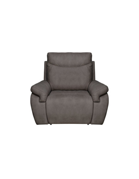 Poltrona Dallas recliner elettrico grigio - Kallea