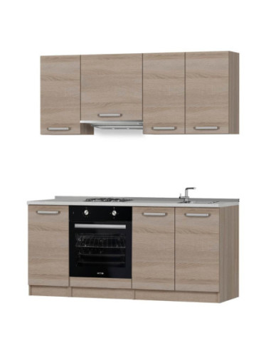 Cucina Sumy 180 cm rovere - Kallea