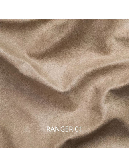 Divano angolare Chicago ranger 01 2 posti reclinabili 243x243x100 - Kallea