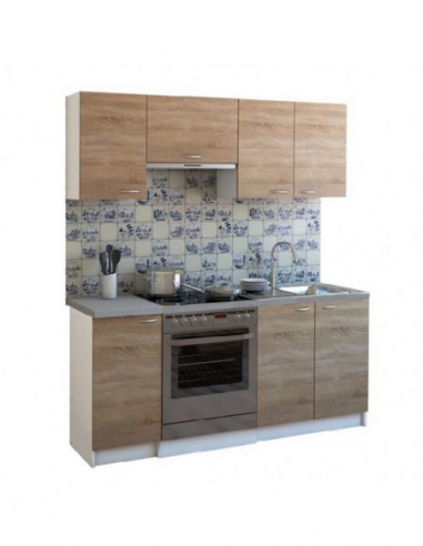 Cucina 180 cm. rovere sonoma Sumy - Kallea