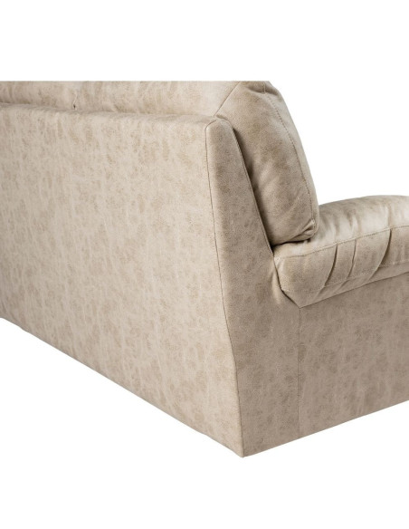 Divano Sarah 2 posti nabuk beige - Kallea