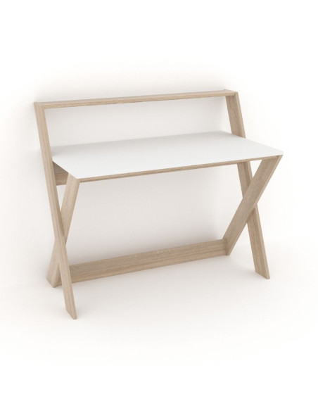 Scrivania stile scandinavo Alixus 113x59 cm TM191401 - Kallea