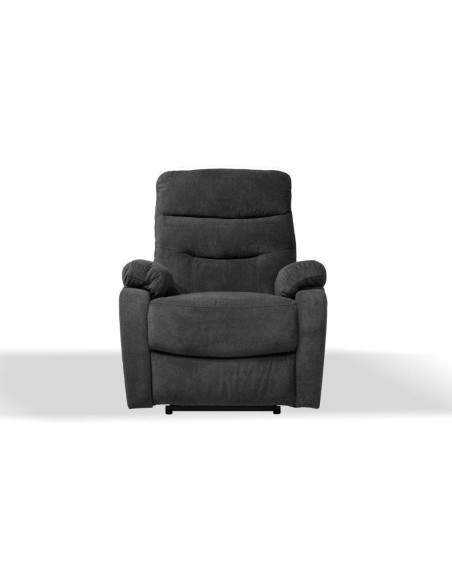 Poltrona Brienz recliner elettrico grigio scuro - Kallea