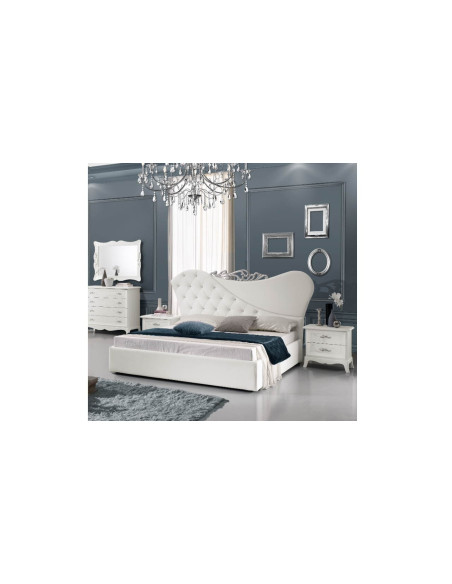 Camera da letto completa Briel bianca - Kallea