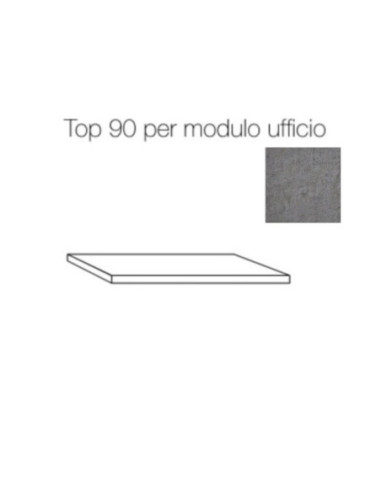 Top 90 per modulo ufficio Ibisco cemento - Kallea