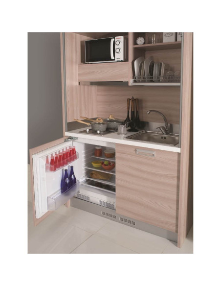 Cucina monoblocco Street 125 con serrandina - Kallea