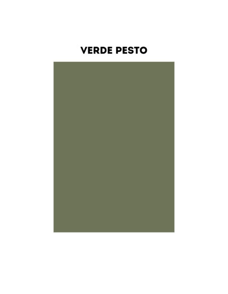 Cucina Iris Lusso 360 cm noce stelvio verde pesto con elettrodomestici reversibile - Kallea