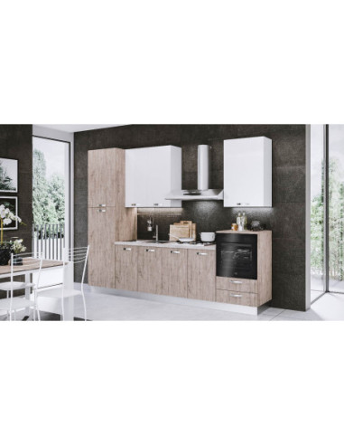 Cucina Artemide 300 cm con elettrodomestici - Kallea