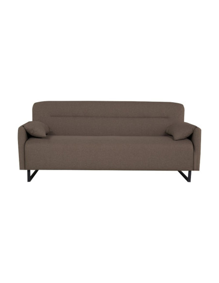 Divano letto Odin 3 posti in tessuto beige - Kallea