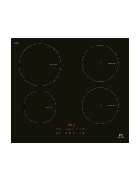 Cucina Taurus 195 colore bianco inclusa di elettrodomestici e piano cottura induzione - Kallea