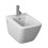 Bidet sospeso Jika serie Cubito Pure cod. H820423 dim. 54 x 36,5 in ceramica bianca - Kallea