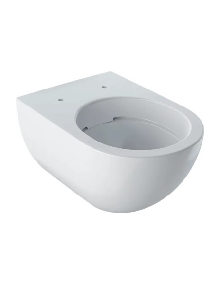 Sanitari sospesi Geberit serie Acanto vaso 500.600.01.8 Rimfree bidet cod.500.601.01.2 monoforo in ceramica bianca sedile non...