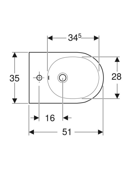 Sanitari sospesi Geberit serie Acanto vaso 500.600.01.8 Rimfree bidet cod.500.601.01.2 monoforo in ceramica bianca sedile non...