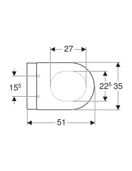 Sanitari Filo muro Geberit serie Acanto vaso 500.824.00.1 scarico Rimfree sedile incluso bidet 500.603.01.2 monoforo in ceram...