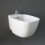 Bidet sospeso Rak serie One cod.ONBI00002 monoforo in ceramica bianca rubinetteria non inclusa - Kallea