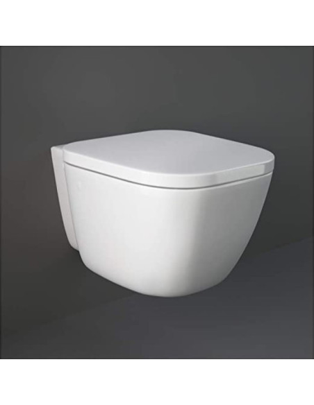 Sanitari sospesi Rak serie One vaso cod.ONWC00003 scarico a parete con brida bidet cod.ONBI00002 sedile e rubinetteria non in...