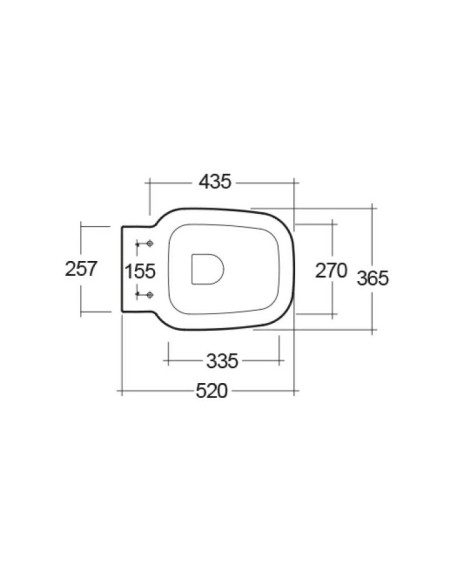 Sanitari sospesi Rak serie One vaso cod.ONWC00003 scarico a parete con brida bidet cod.ONBI00002 sedile e rubinetteria non in...