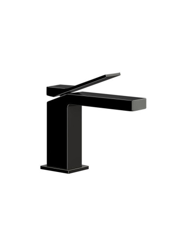 Miscelatore lavabo Gessi serie Rettangolo K cod. 53001 con scarico e flessibili di collegamento - Kallea