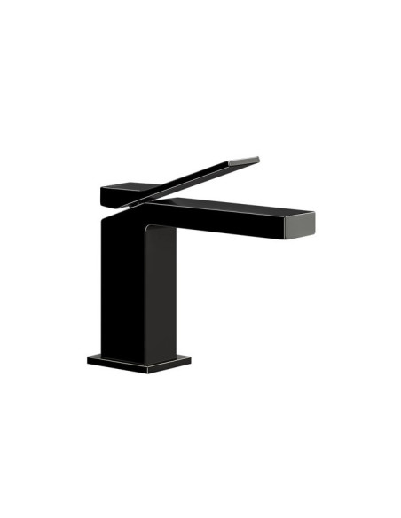 Miscelatore lavabo Gessi serie Rettangolo K cod. 53001 con scarico e flessibili di collegamento - Kallea