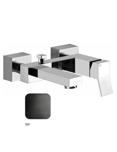 Miscelatore esterno vasca Gessi serie Rettangolo K cod.53013 con deviatore automatico bagno/doccia - Kallea