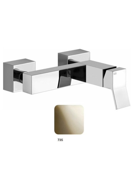 Miscelatore Gessi esterno Doccia serie Rettangolo K cod.53031 - Kallea