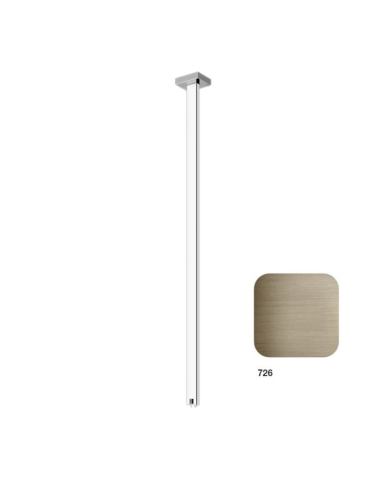 Bocca soffitto Gessi Serie Rettangolo cod.20099 da completare con comando remoto - Kallea