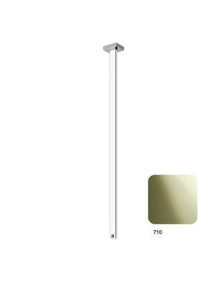 Bocca soffitto Gessi Serie Rettangolo cod.20099 da completare con comando remoto - Kallea