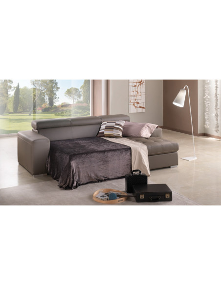 Divano letto con penisola destra Wilson extra - Kallea