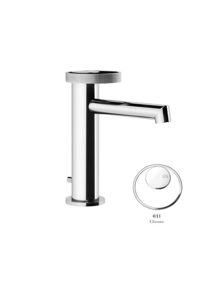 Miscelatore lavabo Gessi serie Anello cod.63301 con scarico e flessibili di collegamento - Kallea