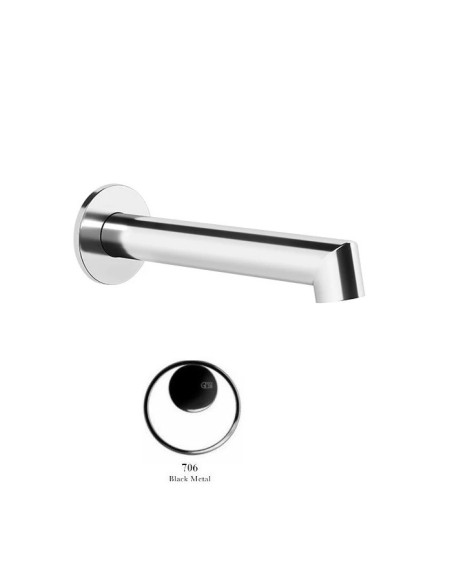 Bocca vasca a parete Gessi serie Anello cod.63603 - Kallea