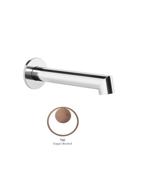 Bocca vasca a parete Gessi serie Anello cod.63603 - Kallea