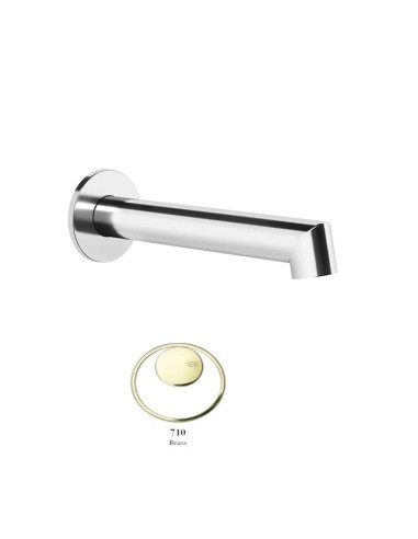 Bocca vasca a parete Gessi serie Anello cod.63603 - Kallea