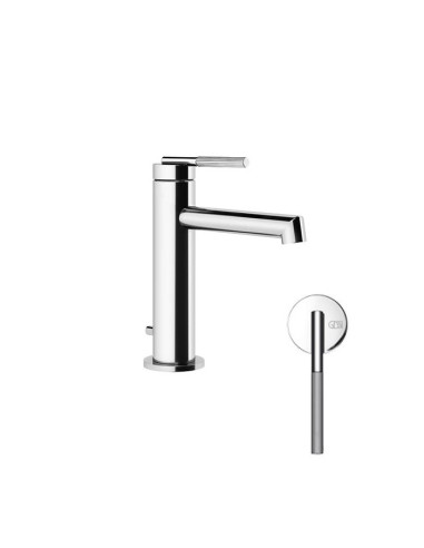 Miscelatore lavabo Gessi serie ingranaggio cod.63501 con scarico e flessibile di collegamento - Kallea