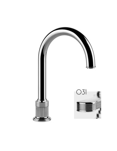 Bocca lavabo media ombrello Di Gessi serie Venti20 cod.65025 - Kallea