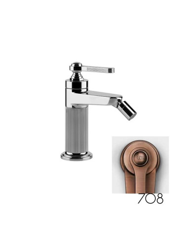 Miscelatore Gessi bidet serie Venti20 cod.65007 con scarico e flessibili di collegamento - Kallea