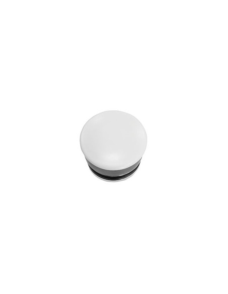 Piletta Click clack Ceramica globo cod.FI012BO con tappo bianco opaco - Kallea