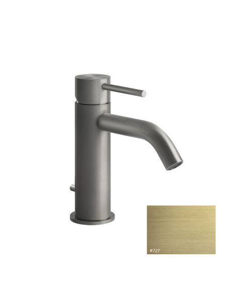 Miscelatore lavabo Gessi serie 316 Flessa cod.54001 con scarico e flessibili di collegamento - Kallea