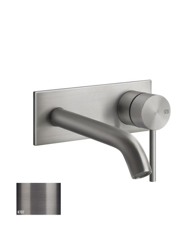 Miscelatore Gessi a incasso per lavabo canna media serie 316 Flessa cod.54088 + 54198 con parte incasso - Kallea