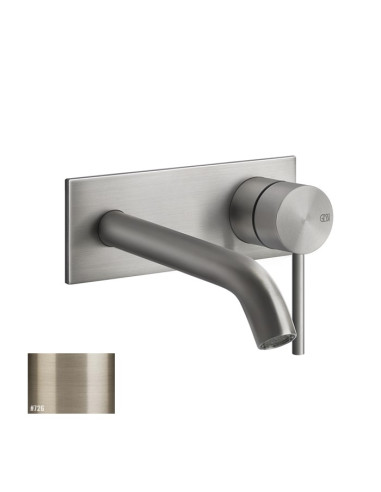 Miscelatore Gessi a incasso per lavabo canna media serie 316 Flessa cod.54088 + 54198 con parte incasso - Kallea