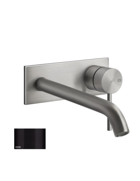 Miscelatore Gessi a incasso per lavabo canna lunga serie 316 Flessa cod.54090 + 54198 con parte incasso - Kallea